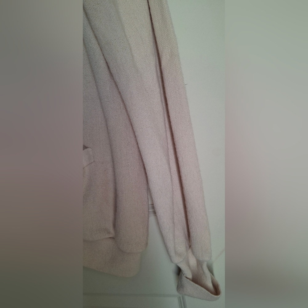 The Fox CollectionKint Cream Button-Up Cardigan knit cardigan XL(46)orlon Acrili - Picture 7 of 10